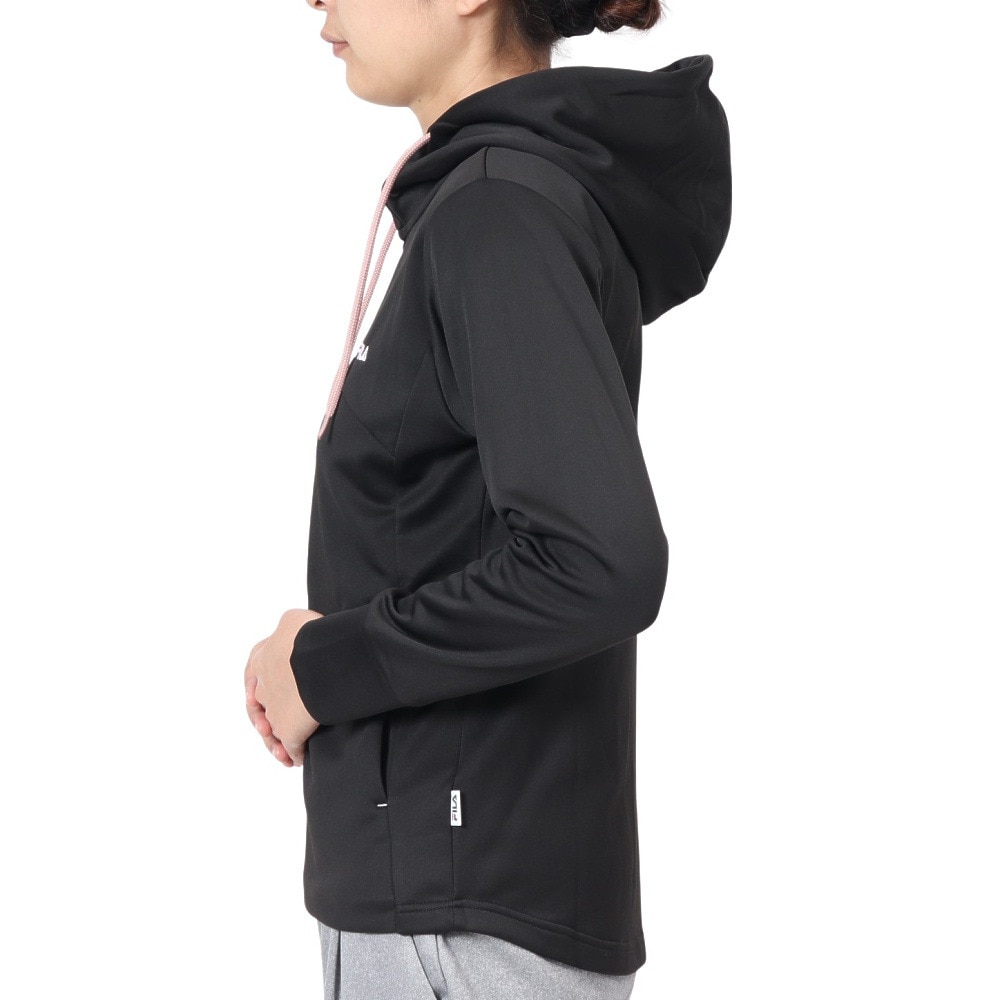 フィラ（FILA）（レディース）テニスウェア 切り替えジップ フーディー FL7008-08