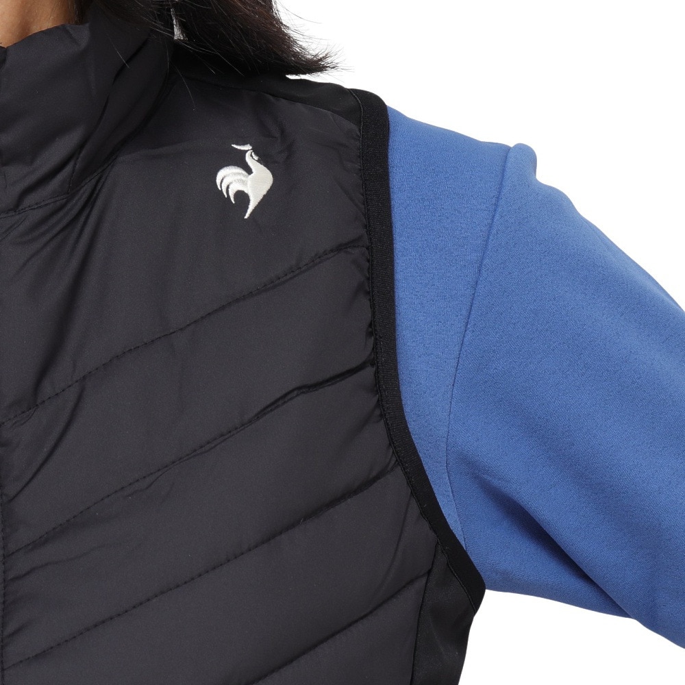ルコックスポルティフ（lecoqsportif）（レディース）テニスウェア パディングベスト LN4FVE50L BK00