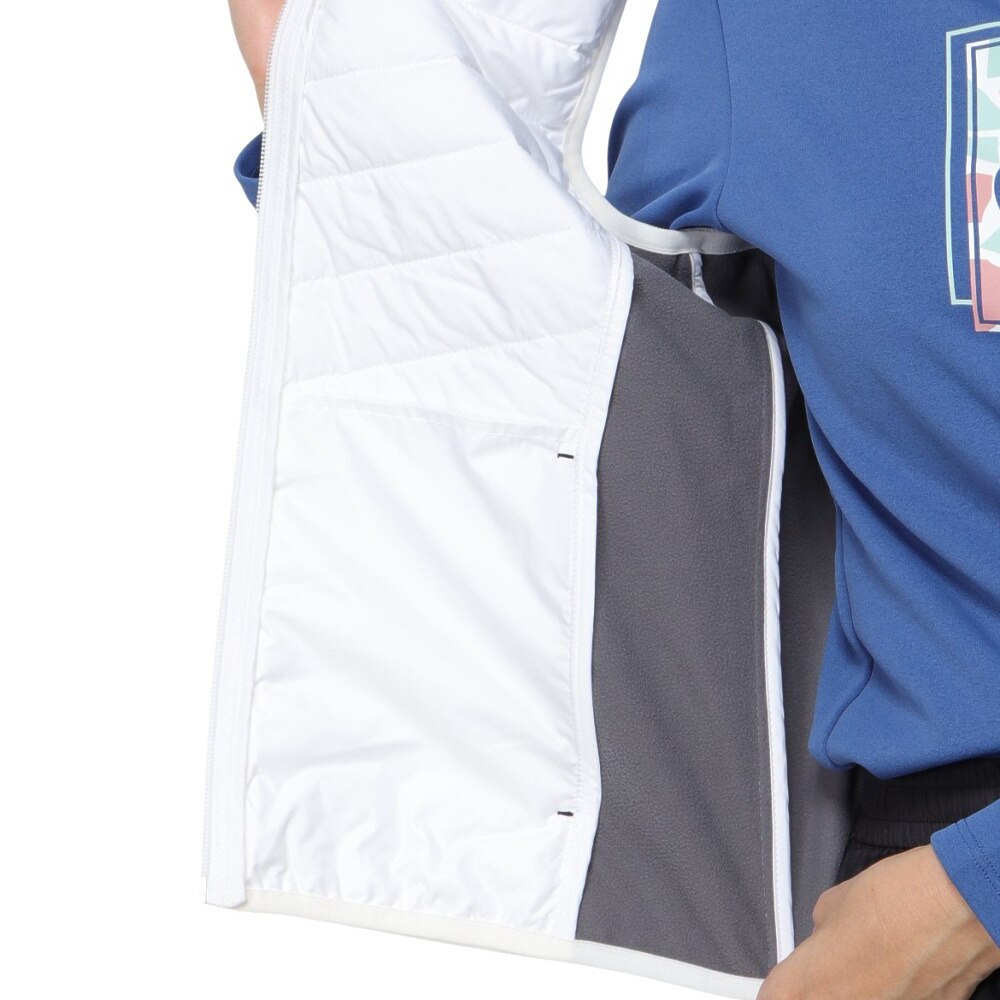 ルコックスポルティフ（lecoqsportif）（レディース）テニスウェア パディングベスト LN4FVE50L WH00