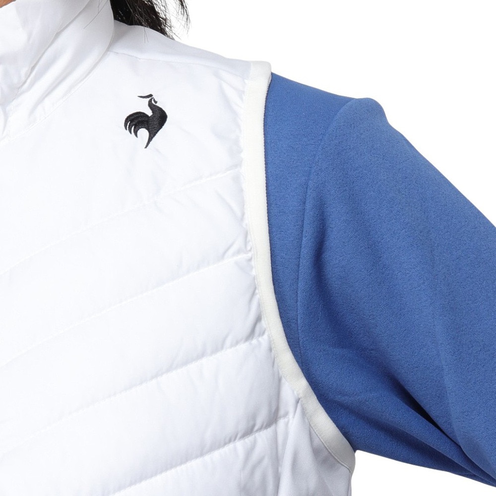 ルコックスポルティフ（lecoqsportif）（レディース）テニスウェア パディングベスト LN4FVE50L WH00