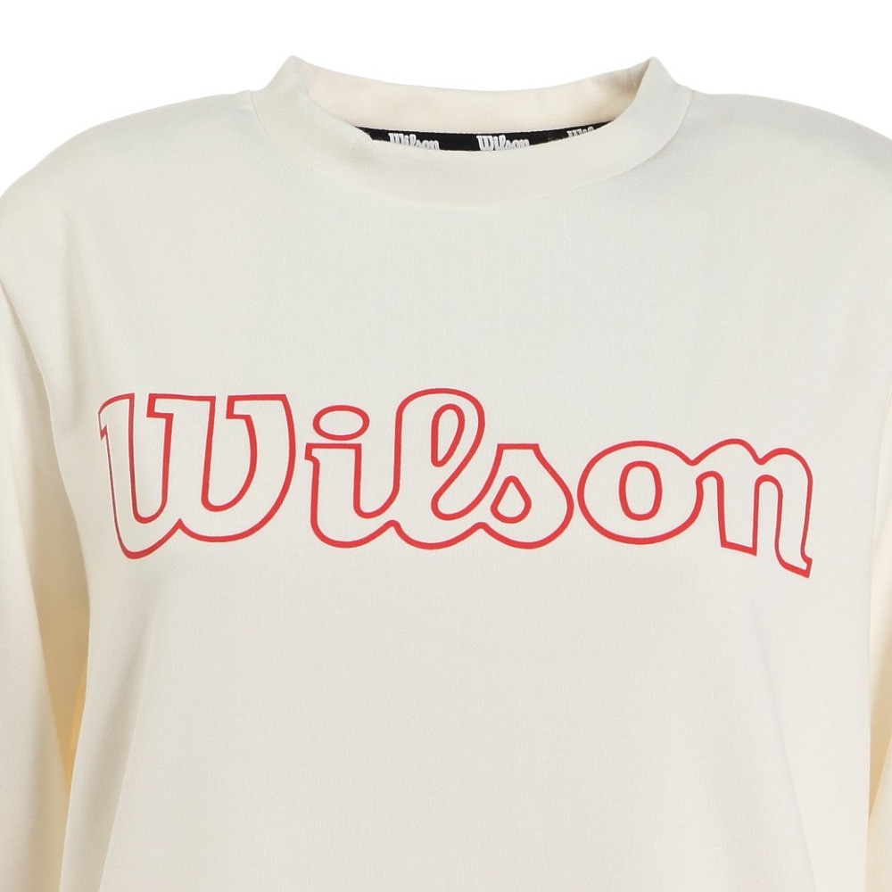 ウイルソン（Wilson）（レディース）テニスウェア レディース クルーネックスウェット 442267-WT