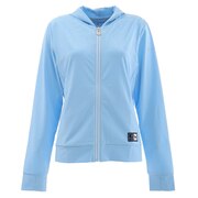 ウィッテム（HUITIEME）（レディース）フルジップパーカー ジャケット HU20SES733221LBLU 吸汗速乾/UVカットテニスウェア レディース スポーツウェア