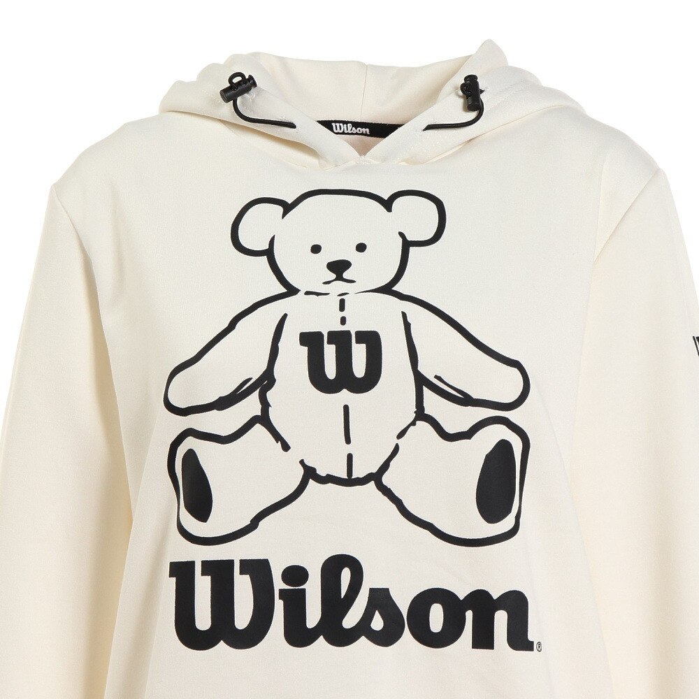 ウイルソン（WILLSON）（レディース）テニスウェア レディース スウェットパーカ 442268-WT