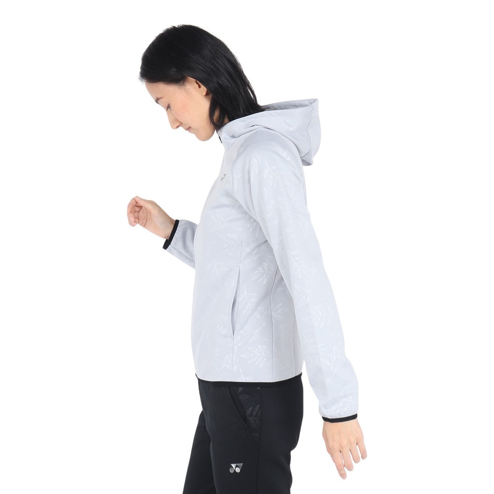 ヨネックス（YONEX）（レディース）テニスウェア レディース ニットウォームアップパーカー 58112-024