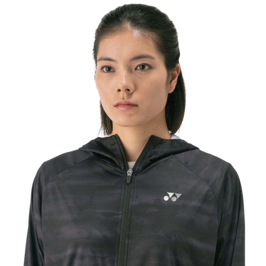 ヨネックス（YONEX）（レディース）【新商品】テニスウェア ニットウォームアップパーカー 57089-007