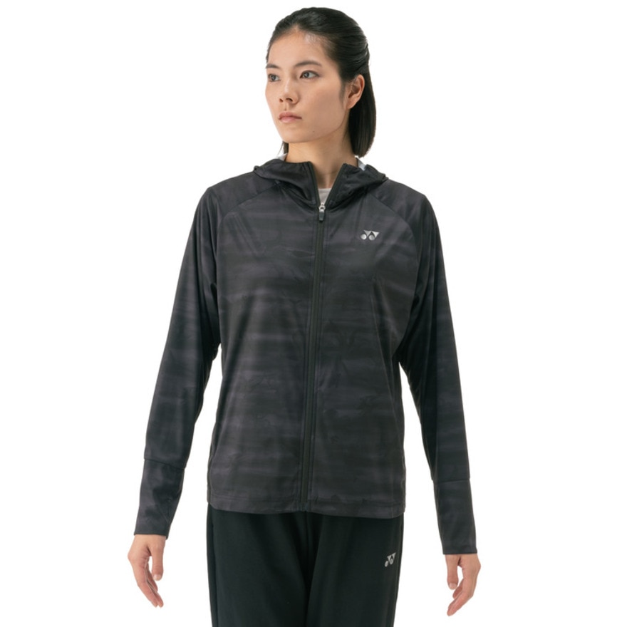 ヨネックス（YONEX）（レディース）【新商品】テニスウェア ニットウォームアップパーカー 57089-007