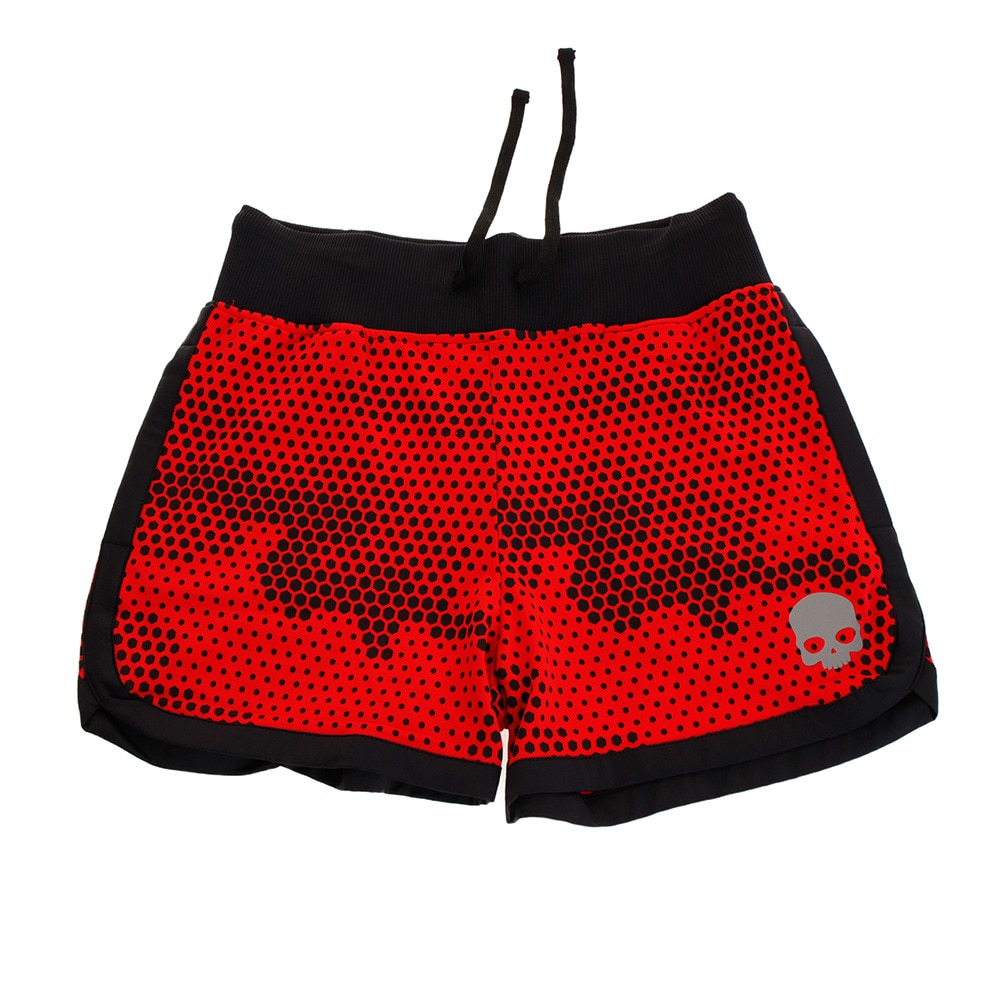 TECH CAMO ショーツ ショートパンツT01006 RED 【テニスウェア レディース 】