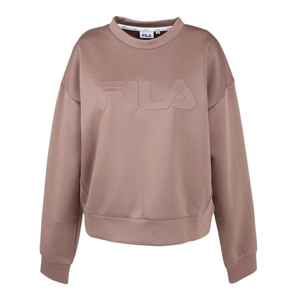 フィラ（FILA）（レディース）テニスウェア クルーネックトレーナー