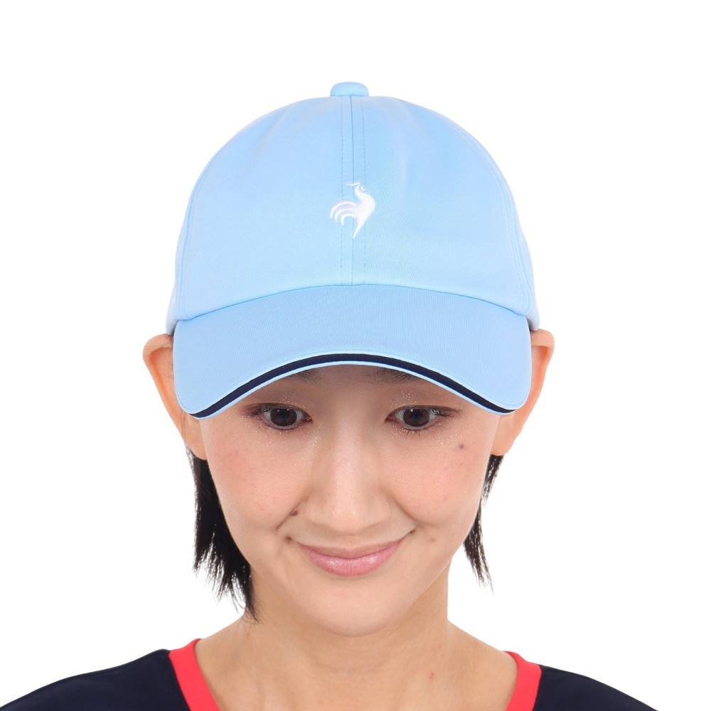 ルコックスポルティフ（lecoqsportif）（レディース）テニス 帽子 フレンチテールキャップ QTCXJC20 BL