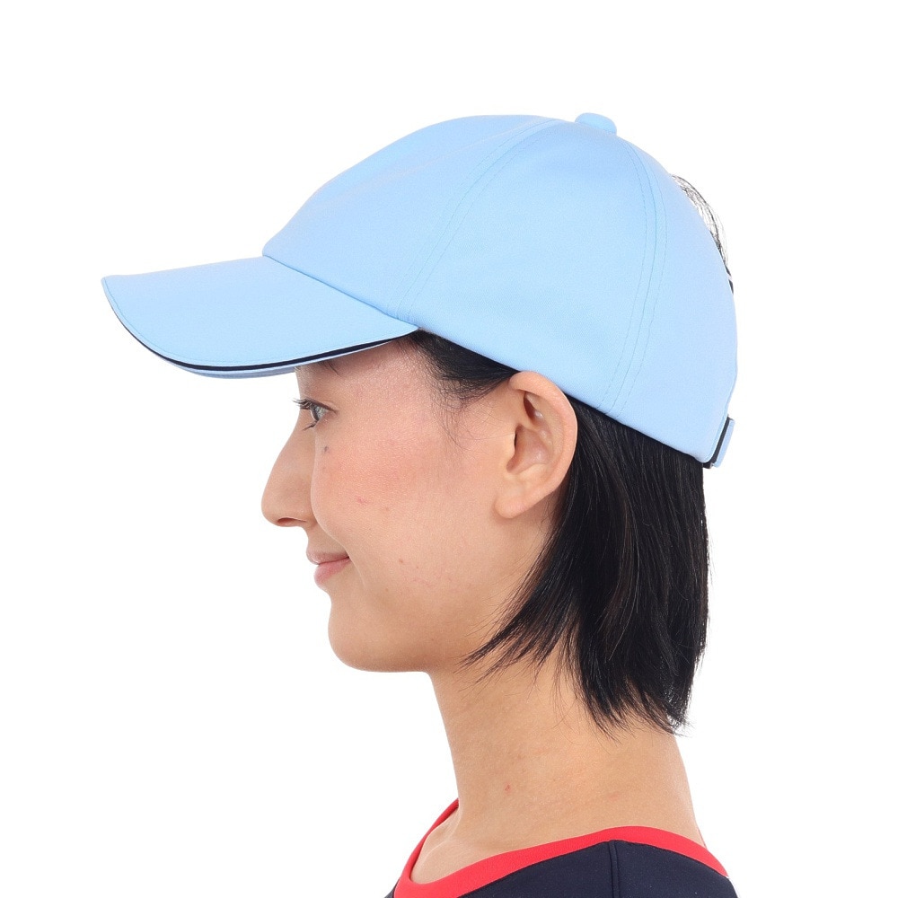 ルコックスポルティフ（lecoqsportif）（レディース）テニス 帽子 フレンチテールキャップ QTCXJC20 BL