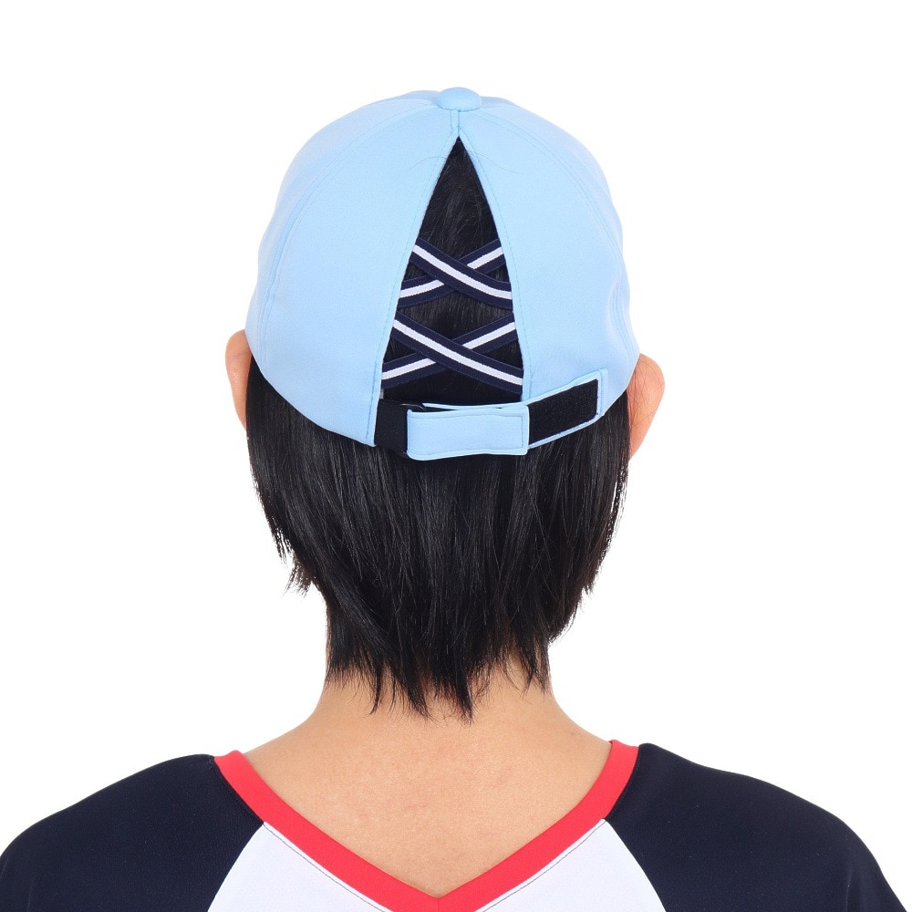 ルコックスポルティフ（lecoqsportif）（レディース）テニス 帽子 フレンチテールキャップ QTCXJC20 BL