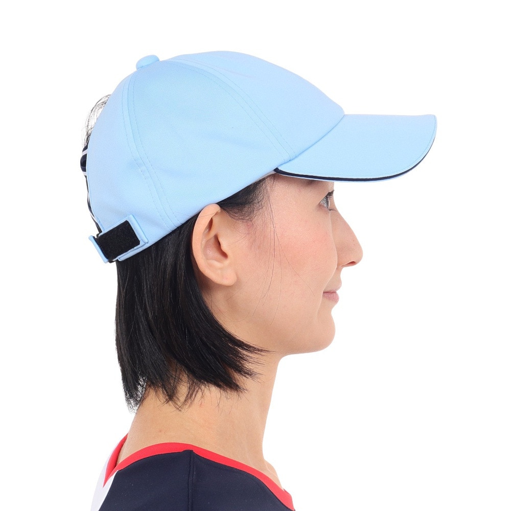 ルコックスポルティフ（lecoqsportif）（レディース）テニス 帽子 フレンチテールキャップ QTCXJC20 BL