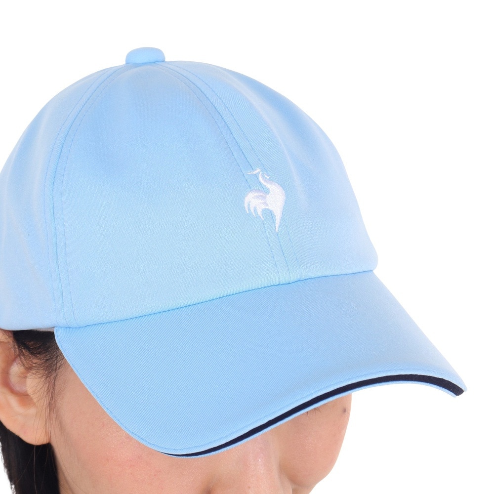 ルコックスポルティフ（lecoqsportif）（レディース）テニス 帽子 フレンチテールキャップ QTCXJC20 BL