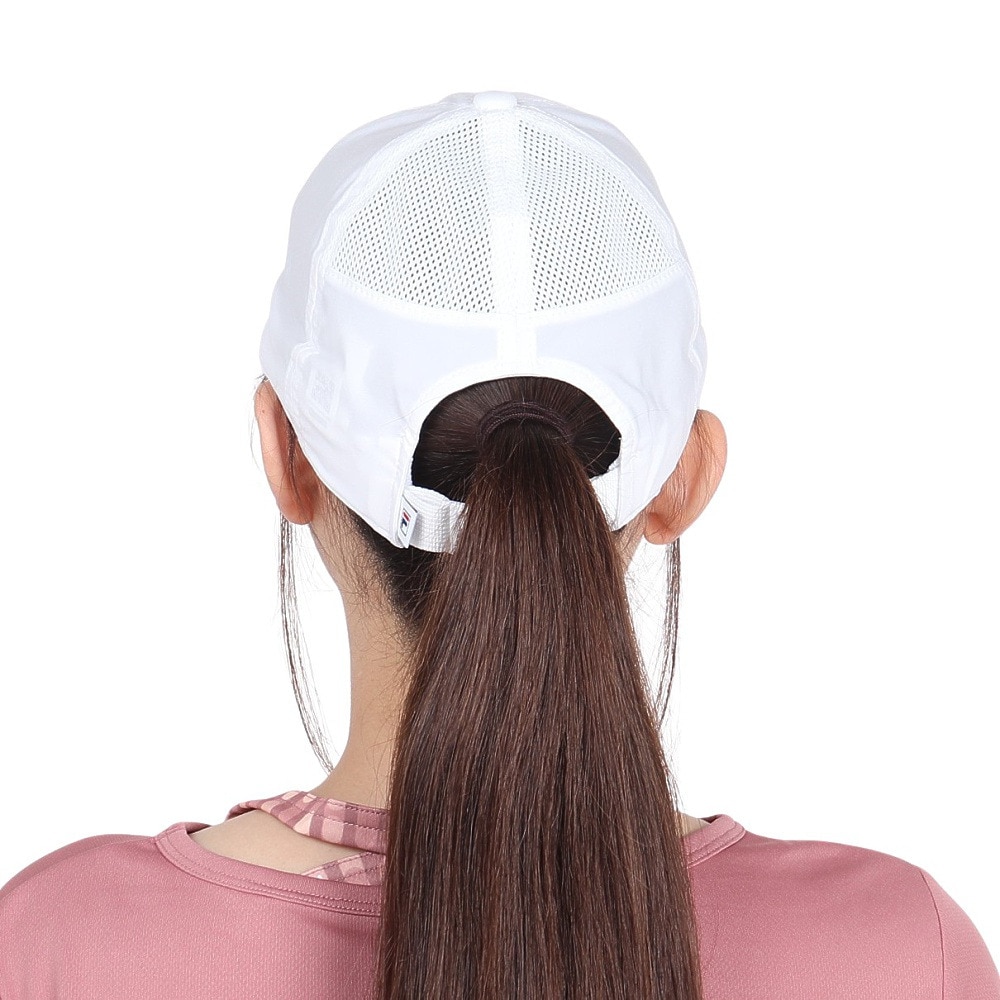 フィラ（FILA）（レディース）テニス キャップ 帽子 アートワークロゴ タフタキャップ VL9328-01 速乾