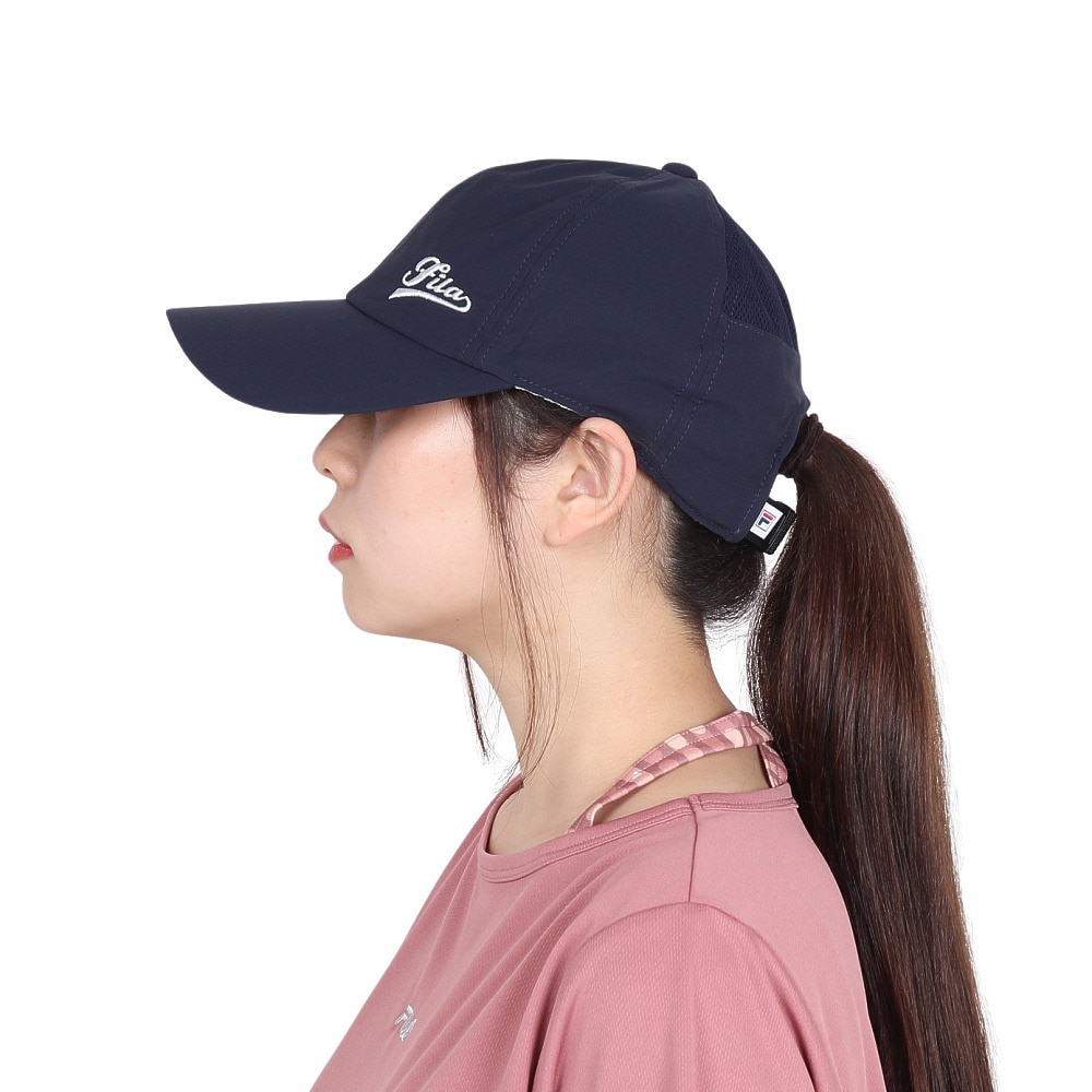 フィラ（FILA）（レディース）テニス キャップ 帽子 アートワークロゴ タフタキャップ VL9328-20 速乾