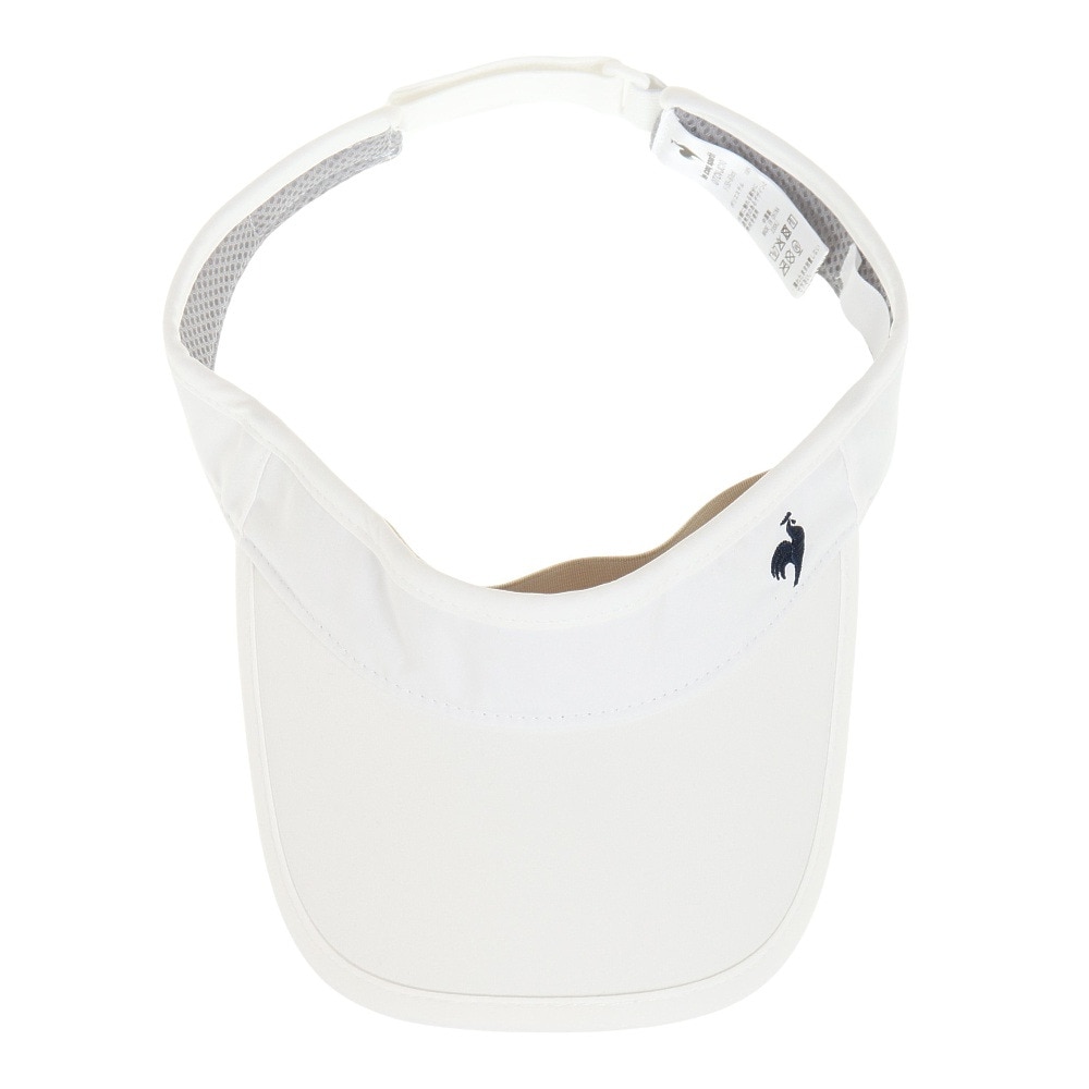 ルコックスポルティフ（lecoqsportif）（レディース）テニス FAN AIR サンバイザー QTCVJC10 WH