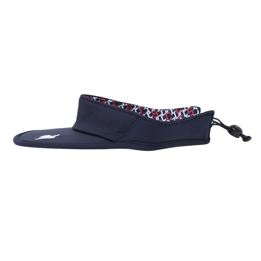 ルコックスポルティフ（lecoqsportif）（レディース）テニス サンバイザー リバーシブル サンバイザー QTCXJC23 NV