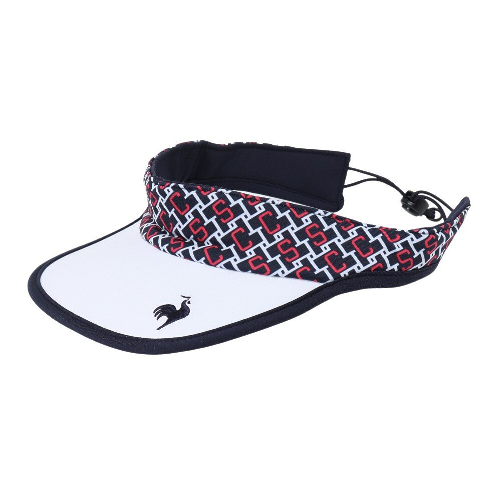 ルコックスポルティフ（lecoqsportif）（レディース）テニス サンバイザー リバーシブル サンバイザー QTCXJC23 NV
