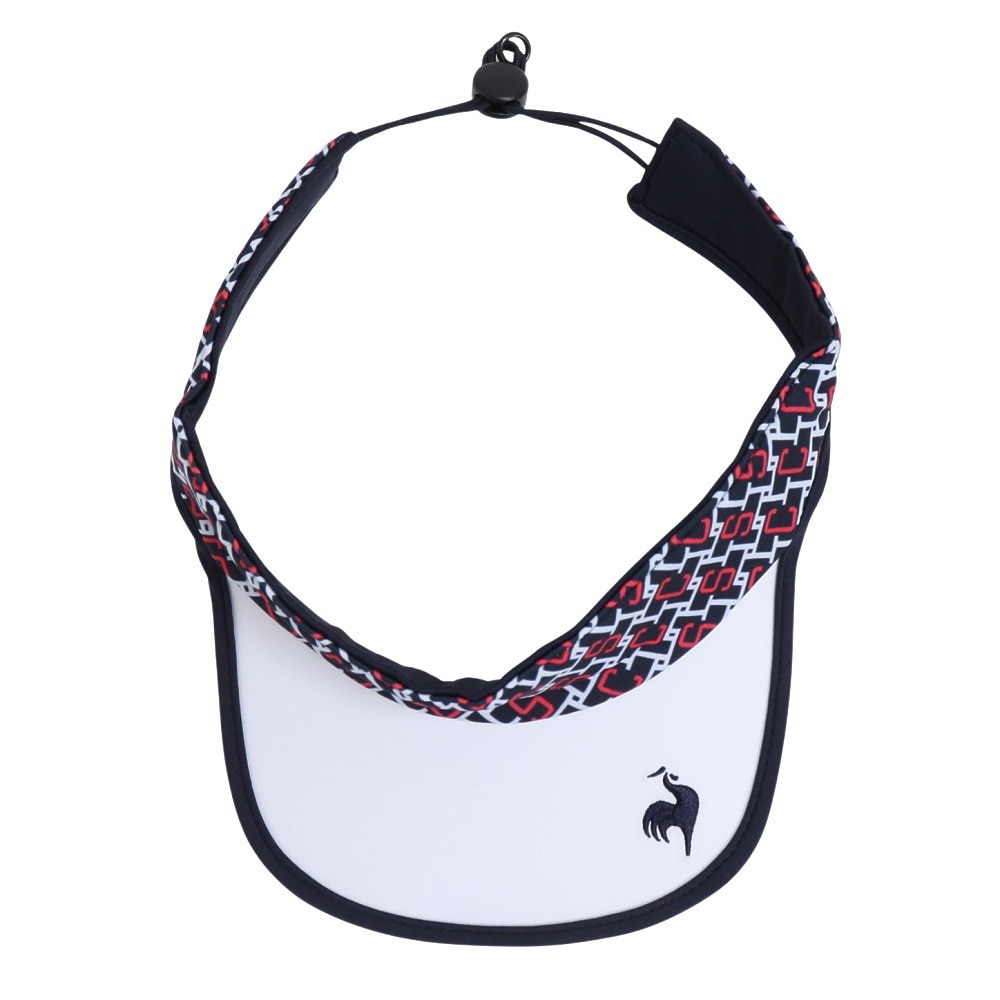 ルコックスポルティフ（lecoqsportif）（レディース）テニス サンバイザー リバーシブル サンバイザー QTCXJC23 NV