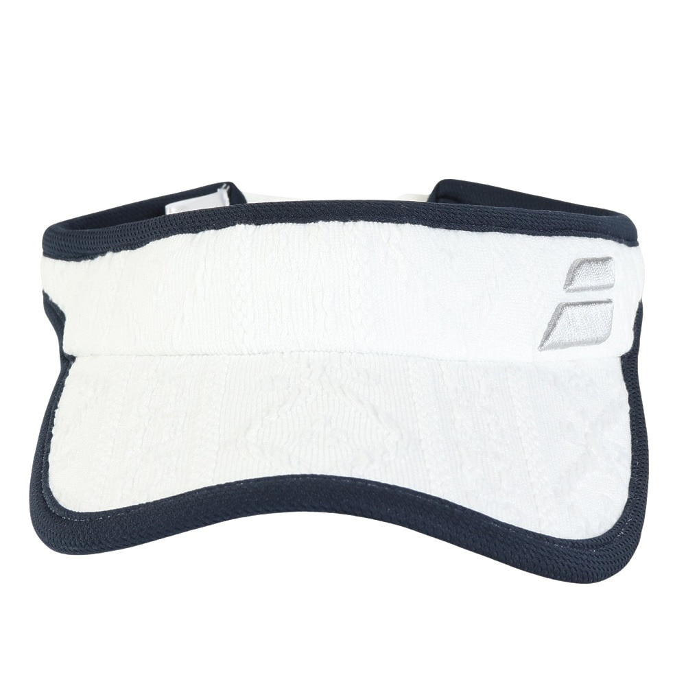 バボラ（BABOLAT）（レディース）テニス サンバイザー PURE バイザー BWC4775-WH00
