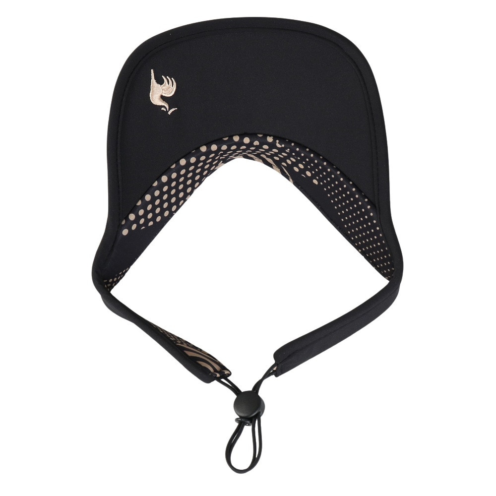 ルコックスポルティフ（lecoqsportif）（レディース）テニス サンバイザー リバーシブルサンバイザー QTCYJC50 BG