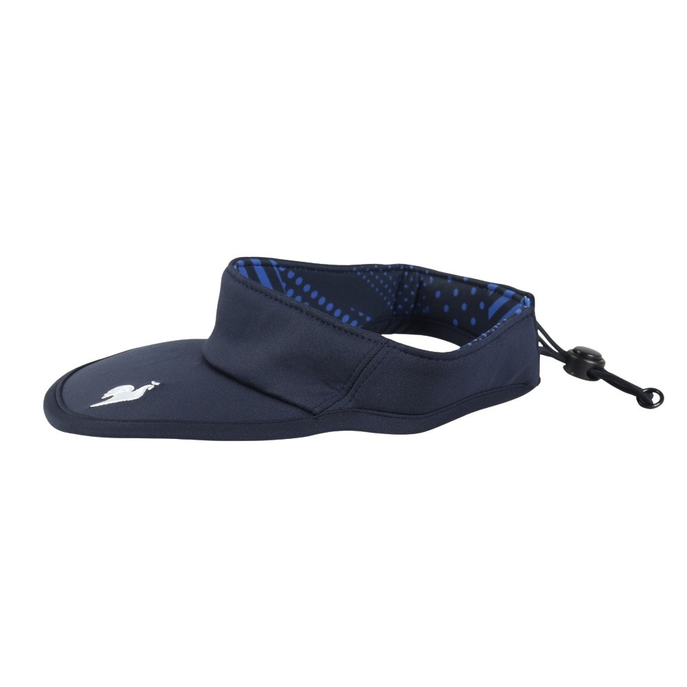 ルコックスポルティフ（lecoqsportif）（レディース）テニス サンバイザー リバーシブルサンバイザー QTCYJC50 NV