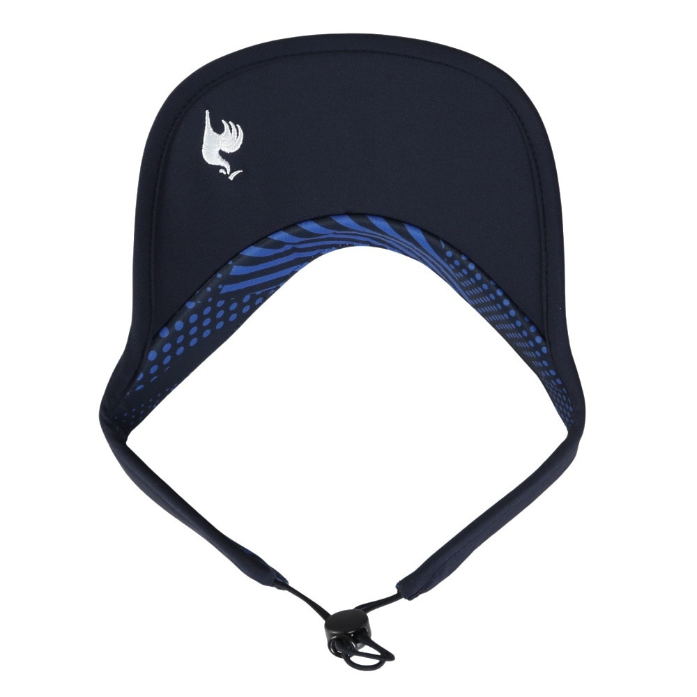 ルコックスポルティフ（lecoqsportif）（レディース）テニス サンバイザー リバーシブルサンバイザー QTCYJC50 NV