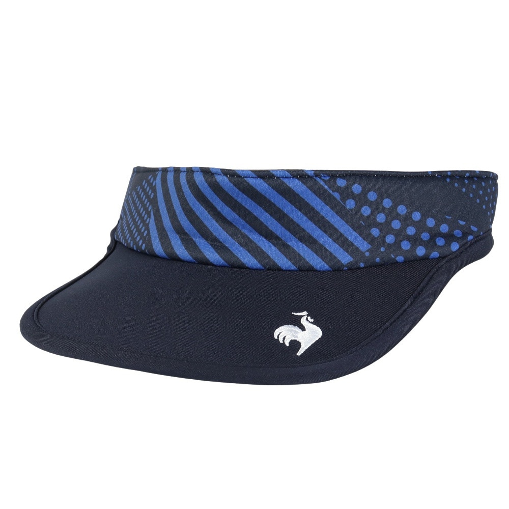 ルコックスポルティフ（lecoqsportif）（レディース）テニス サンバイザー リバーシブルサンバイザー QTCYJC50 NV