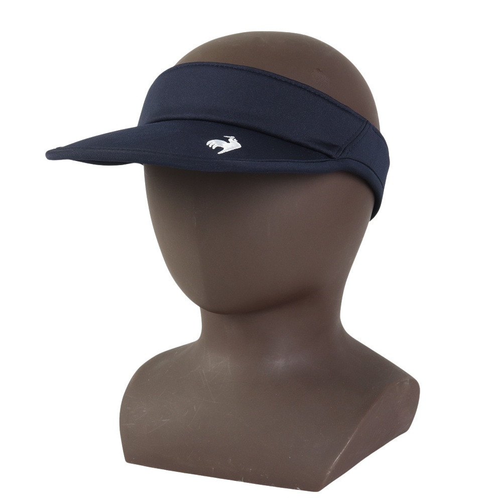 ルコックスポルティフ（lecoqsportif）（レディース）テニス サンバイザー リバーシブルサンバイザー QTCYJC50 NV