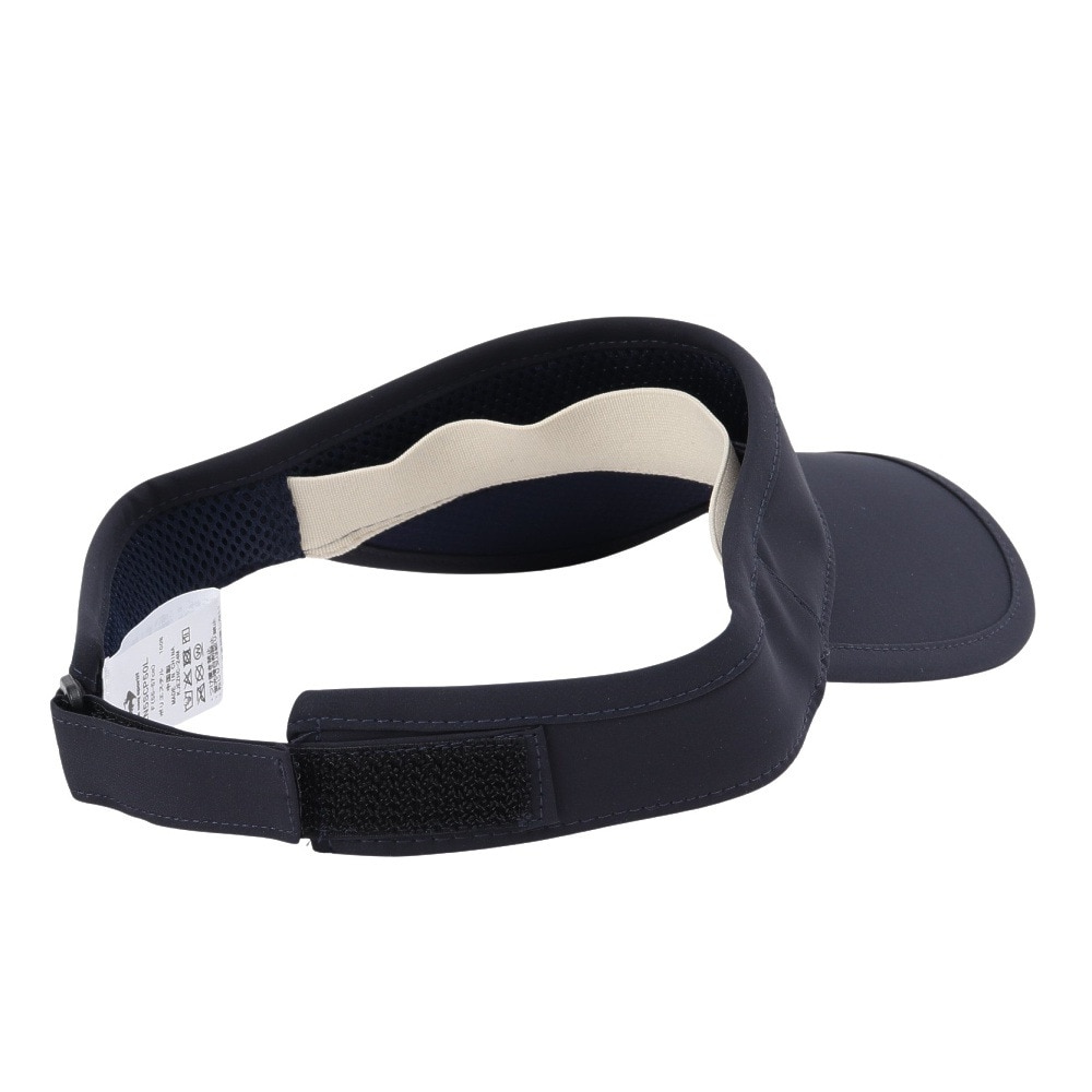 ルコックスポルティフ（lecoqsportif）（レディース）テニス サンバイザー FAN AIRサンバイザー LN5SCP50L NVWH