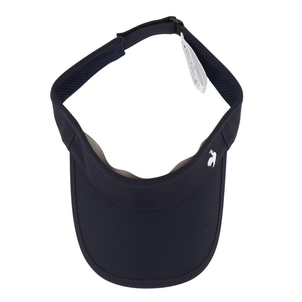 ルコックスポルティフ（lecoqsportif）（レディース）テニス サンバイザー FAN AIRサンバイザー LN5SCP50L NVWH