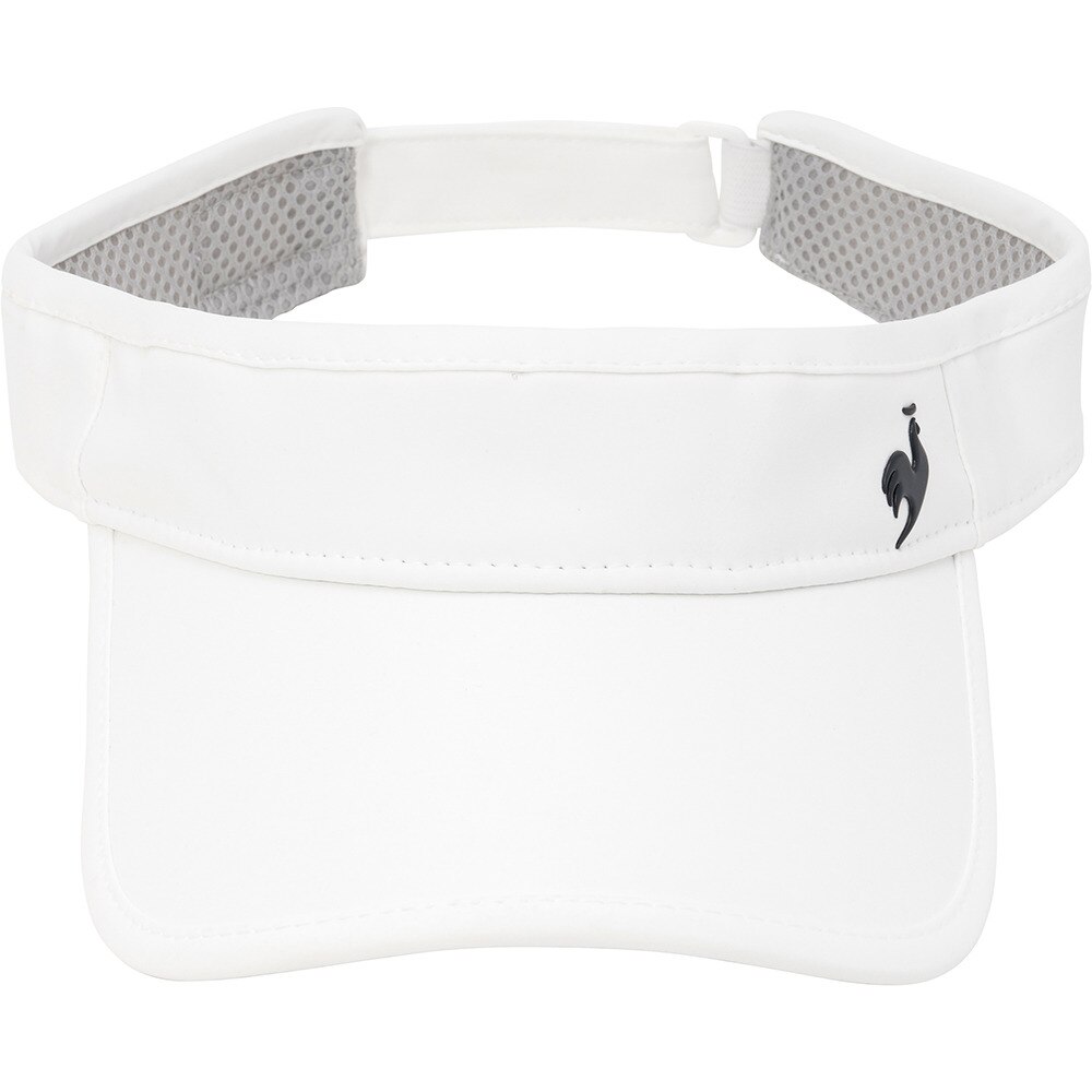 ルコックスポルティフ（lecoqsportif）（レディース）【新商品】テニス サンバイザー FAN AIRサンバイザー LN5SCP50L WHNV