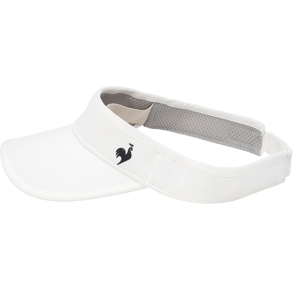 ルコックスポルティフ（lecoqsportif）（レディース）【新商品】テニス サンバイザー FAN AIRサンバイザー LN5SCP50L WHNV