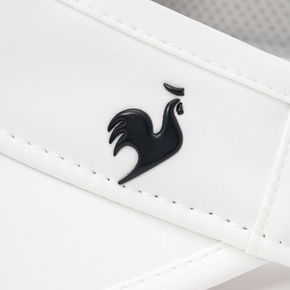 ルコックスポルティフ（lecoqsportif）（レディース）【新商品】テニス サンバイザー FAN AIRサンバイザー LN5SCP50L WHNV