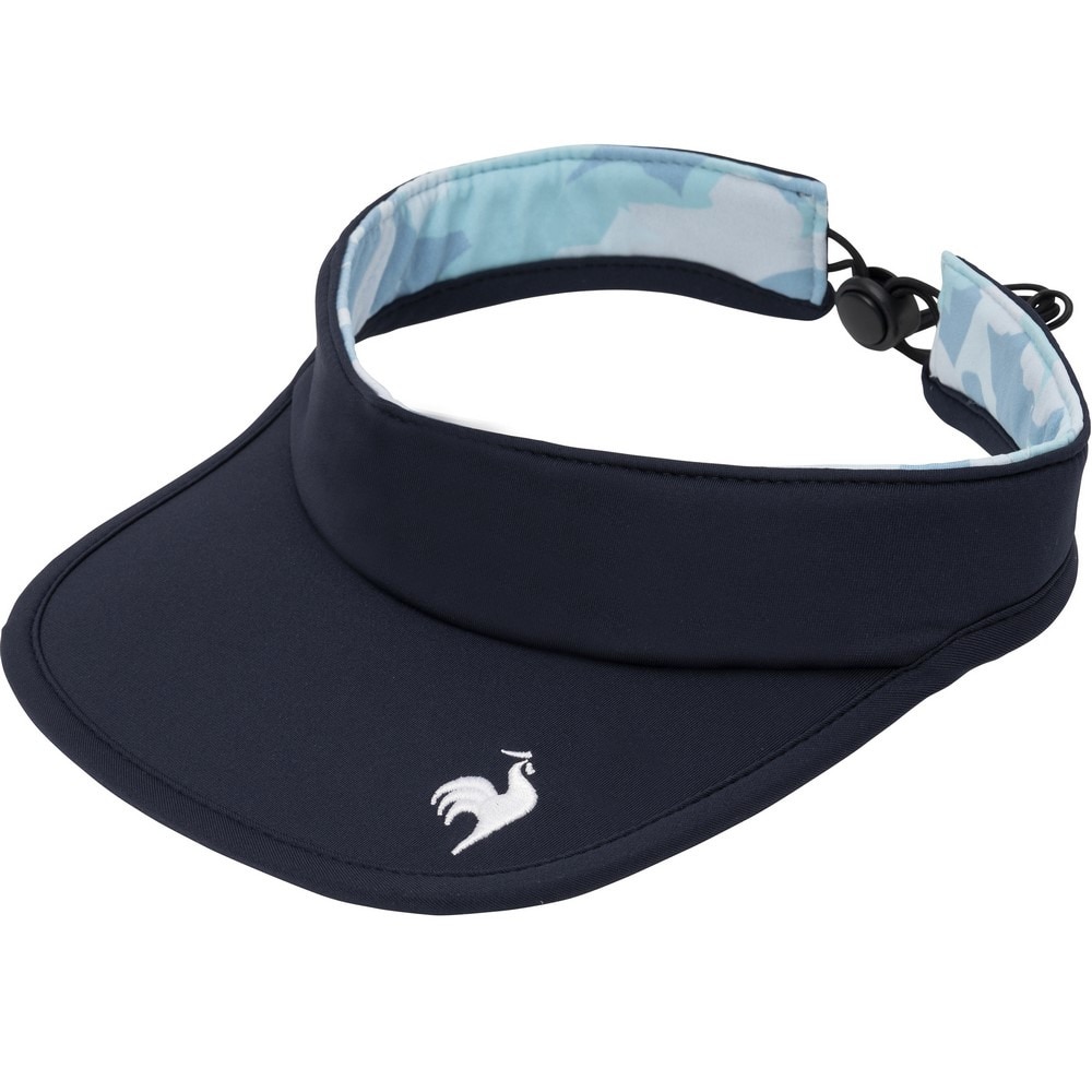 ルコックスポルティフ（lecoqsportif）（レディース）【新商品】テニス リバーシブルサンバイザー LN5SCP70L BLNV
