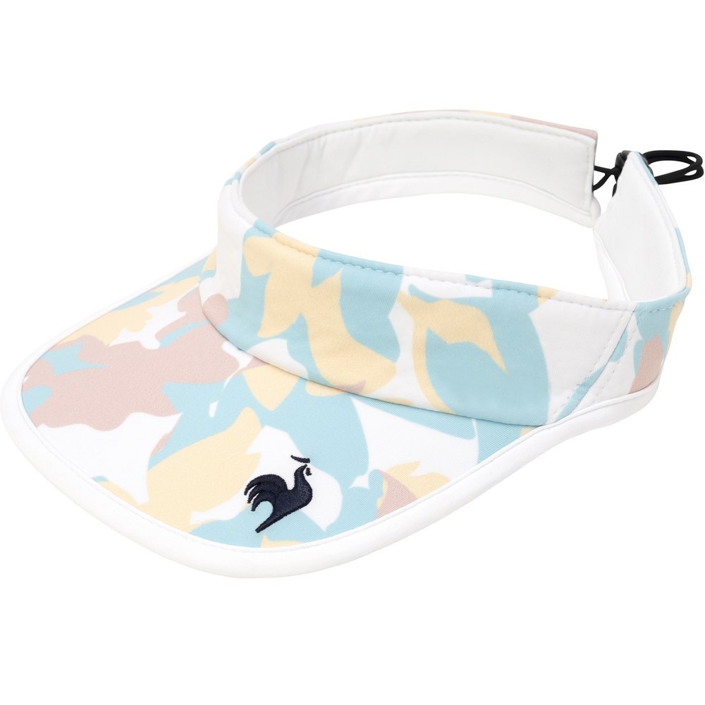 ルコックスポルティフ（lecoqsportif）（レディース）【新商品】テニス リバーシブルサンバイザー LN5SCP70L WHNV