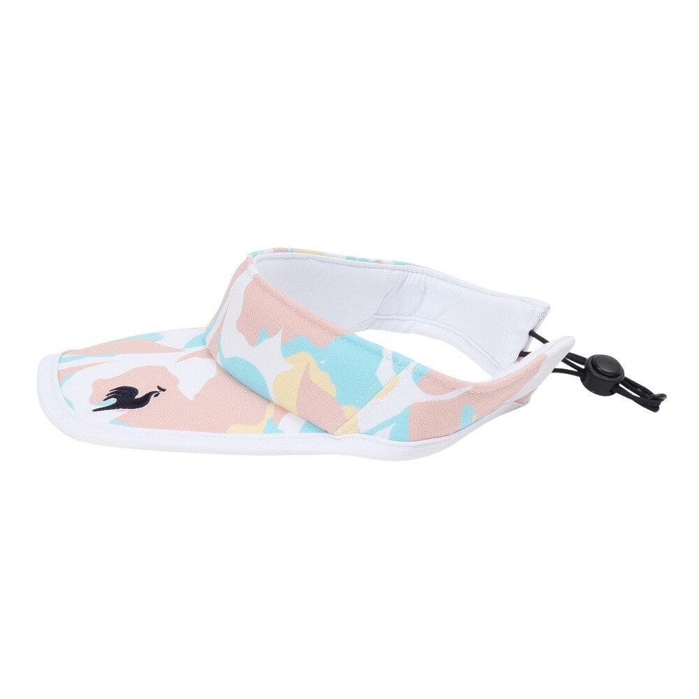 ルコックスポルティフ（lecoqsportif）（レディース）テニス リバーシブルサンバイザー LN5SCP70L WHNV