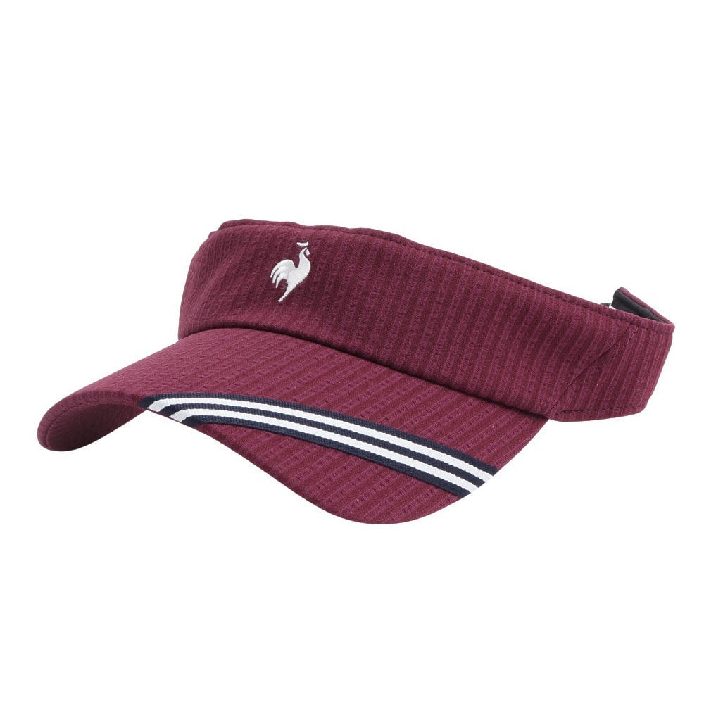ルコックスポルティフ（lecoqsportif）（レディース）テニス サンバイザー LN5FCP23L WR00