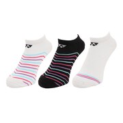 ヨネックス（YONEX）（レディース）テニス ソックス スニーカーインソックス 3足組 29179Y-080