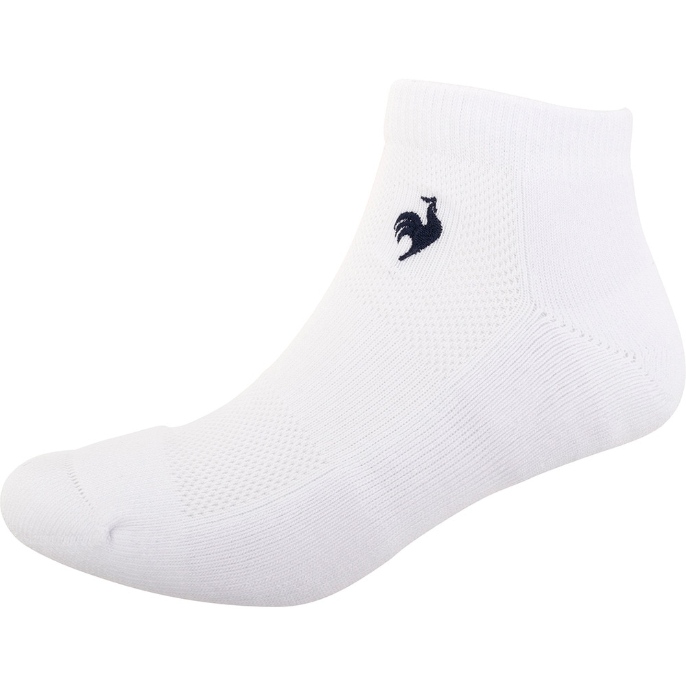 ルコックスポルティフ（lecoqsportif）（メンズ、レディース）【新商品】テニス アンクル ソックス LN5SSO11U WHNV