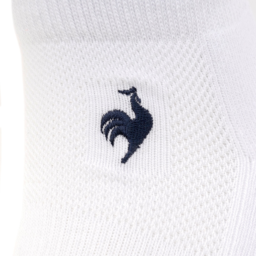 ルコックスポルティフ（lecoqsportif）（メンズ、レディース）【新商品】テニス アンクル ソックス LN5SSO11U WHNV