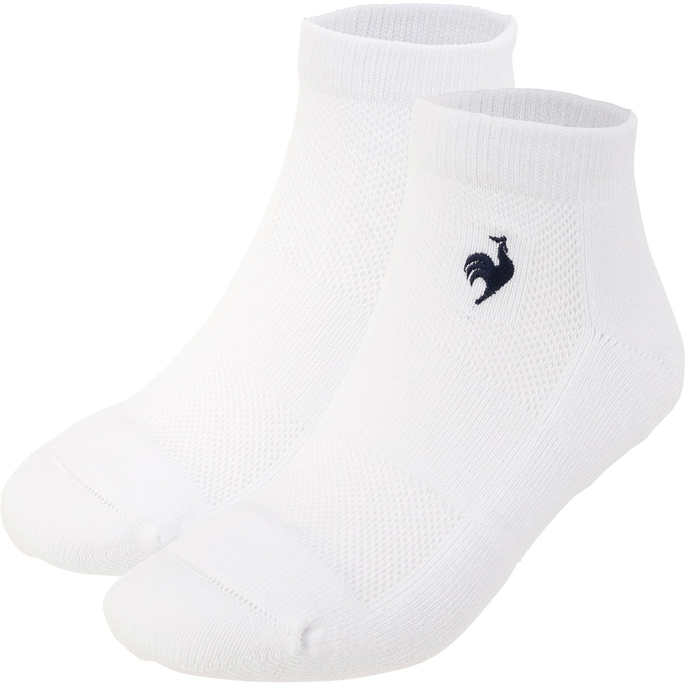 ルコックスポルティフ（lecoqsportif）（メンズ、レディース）【新商品】テニス アンクル ソックス LN5SSO11U WHNV