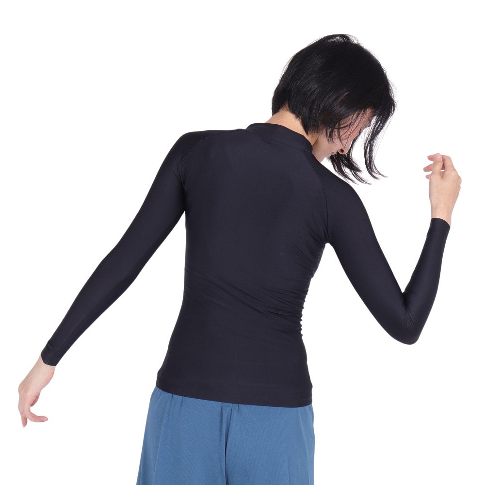 ヨネックス（YONEX）（レディース）ハイネック長袖シャツ STBF1515-007