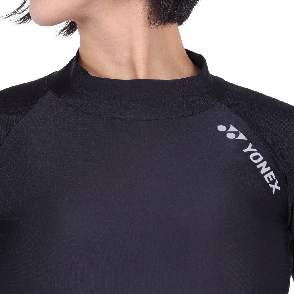 ヨネックス（YONEX）（レディース）ハイネック長袖シャツ STBF1515-007