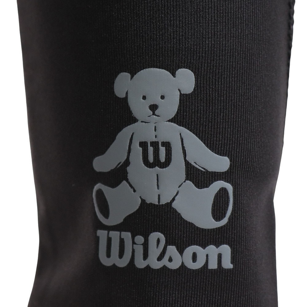 ウイルソン（WILLSON）（レディース）テニス アンダーウェア 長袖 ハイネックコンプレッション 413253-BK