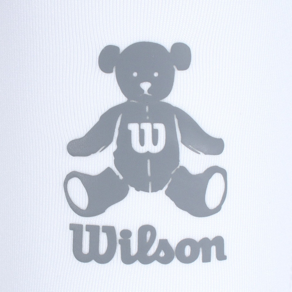 ウイルソン（Wilson）（レディース）テニス UVカット クルーネック コンプレッションインナー 413254-WT