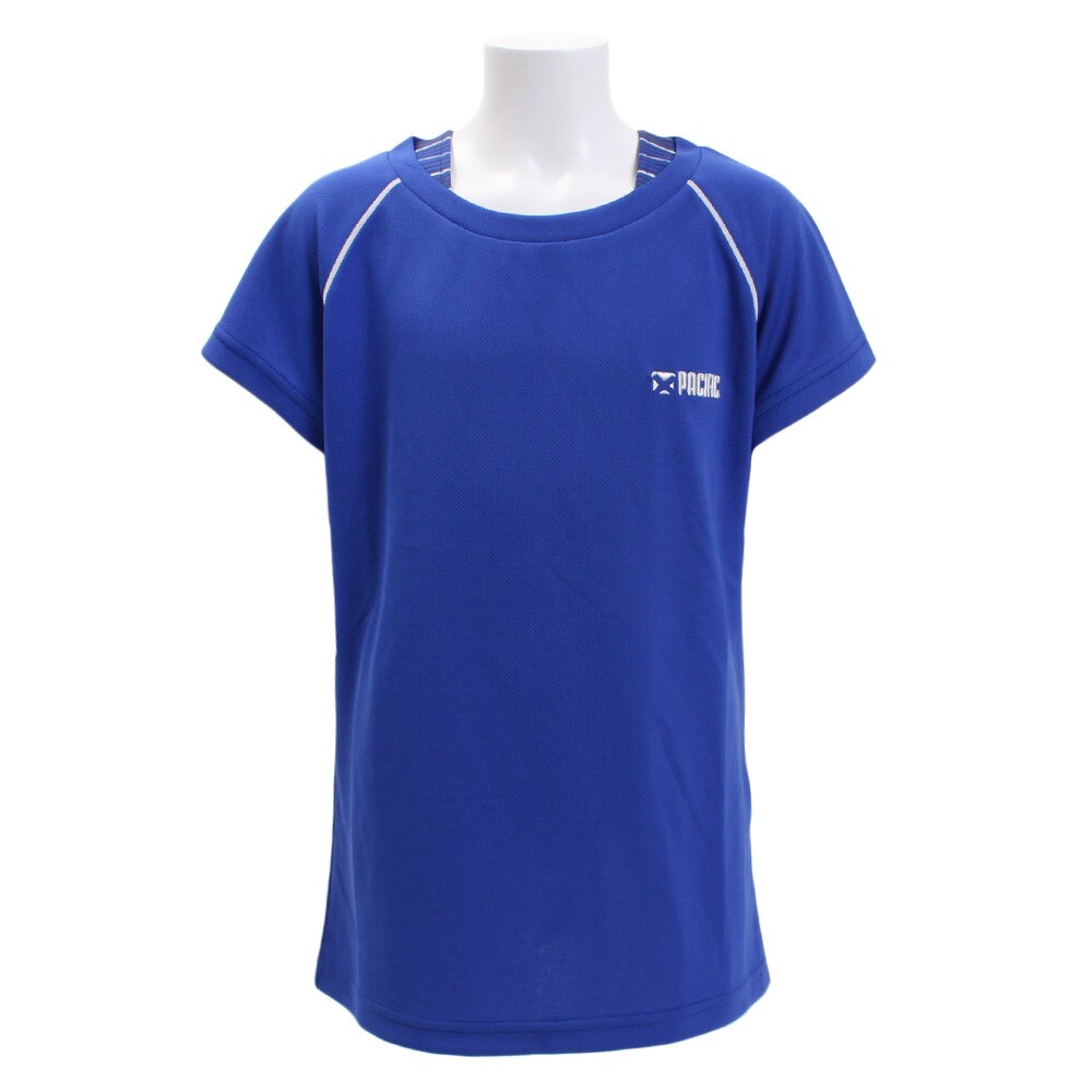  【多少の傷汚れありの為大奉仕】Tシャツ レディース 半袖 瞬速乾 G PT19SJ427 BLU