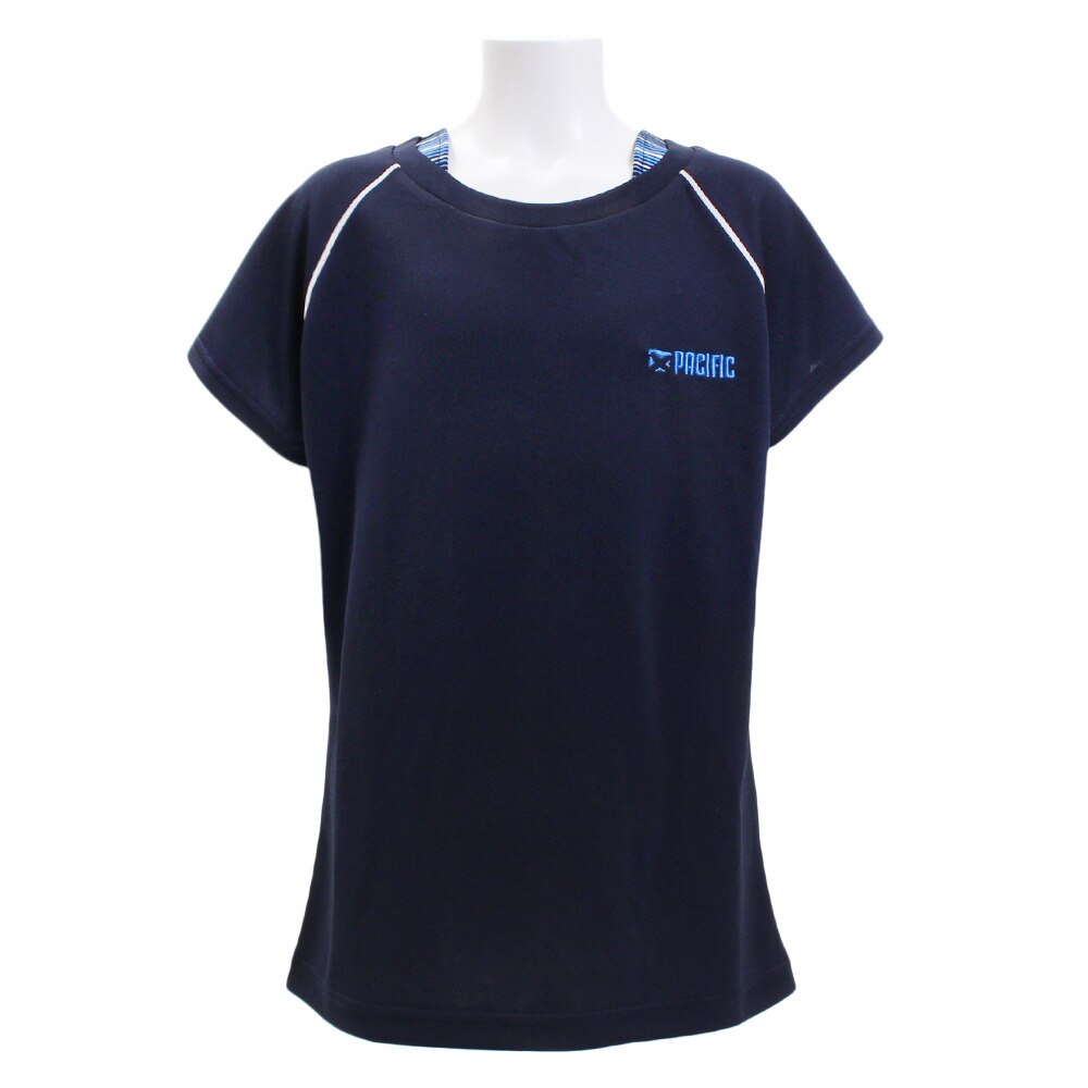  【多少の傷汚れありの為大奉仕】Tシャツ レディース 半袖 瞬速乾 G PT19SJ427 NVY