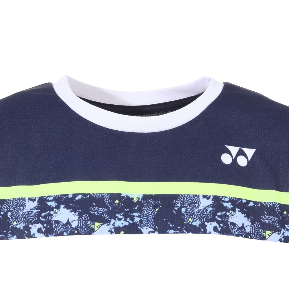 ヨネックス（YONEX）（キッズ）テニスウェア UVカット ジュニア ドライTシャツ 16568J-011 速乾