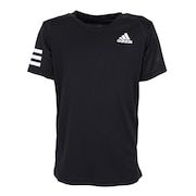 アディダス（adidas）（キッズ）テニスウェア ジュニア クラブ テニス 3ストライプス 半袖Tシャツ JLO62-GK8179